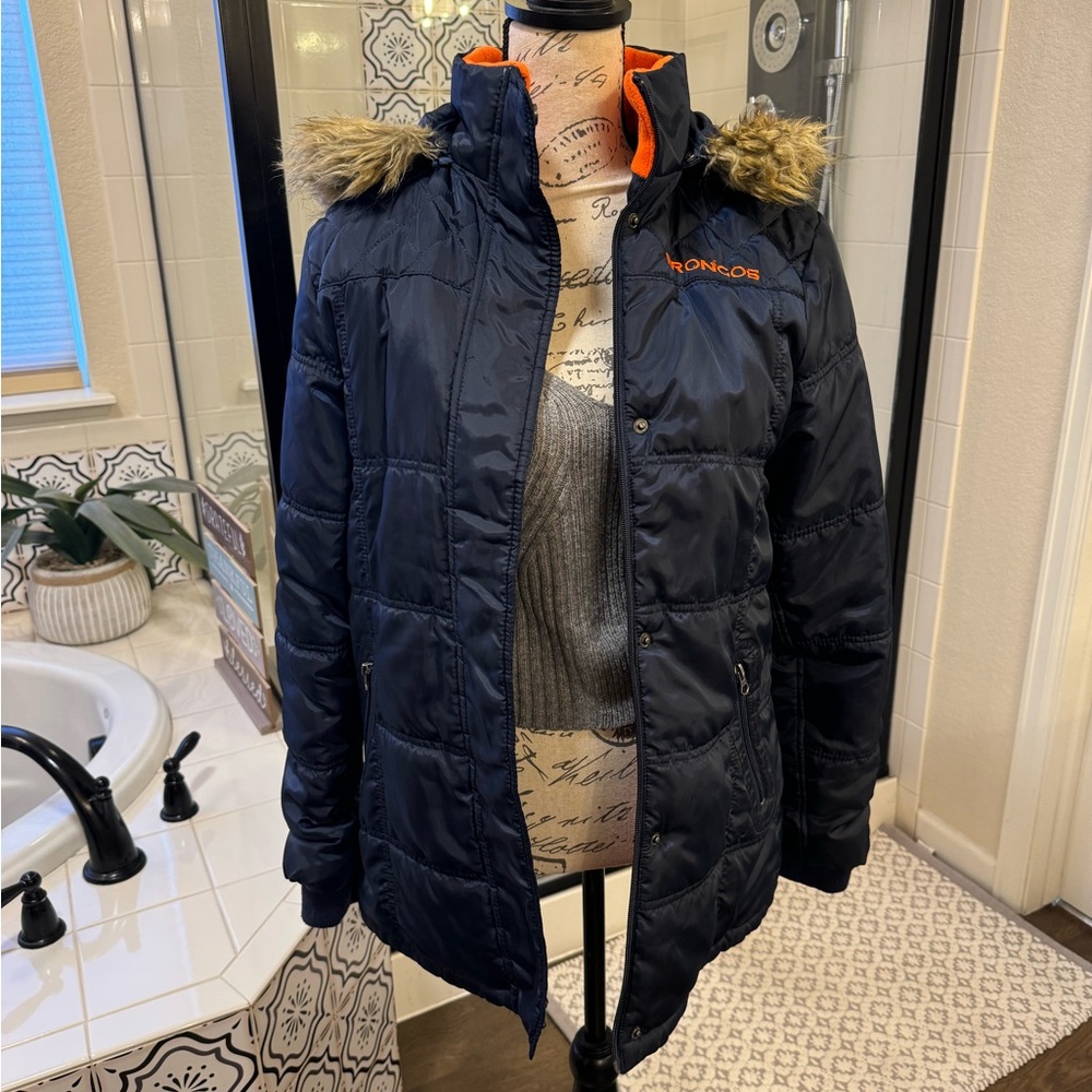 Women’s Denver Broncos NFL Polyester Coat